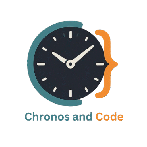 chronos and code logo PNG